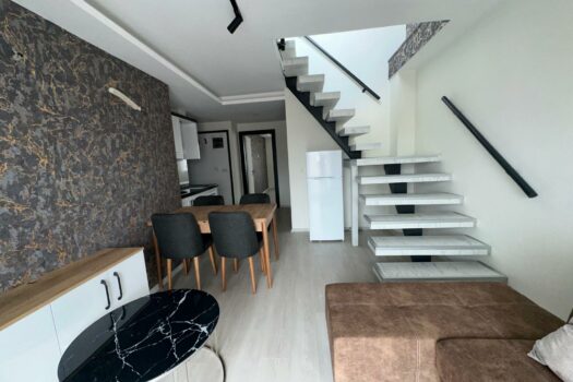EFELER/KİRALIK SIFIR EŞYALI TERASLI DUBLEKS 3+1 DAİRE